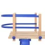 Respaldo para trineo madera contrachapada azul de vidaXL, Trineos - Ref: Foro24-93697, Precio: 28,69 €, Descuento: %
