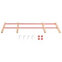Respaldo para trineo madera contrachapada rojo de vidaXL, Trineos - Ref: Foro24-93698, Precio: 31,79 €, Descuento: %