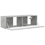 Mueble de TV Montado en la Pared Concreto 60 x 31 x 29.5 cm en Muebles TV | Comprar online en Foru.es