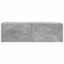 Mueble de TV Montado en la Pared Concreto 60 x 31 x 29.5 cm en Muebles TV | Comprar online en Foru.es
