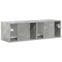 Mueble de TV Montado en la Pared Concreto 60 x 31 x 29.5 cm en Muebles TV | Comprar online en Foru.es