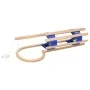 Trineo plegable de madera contrachapada 110 cm de vidaXL, Trineos - Ref: Foro24-93699, Precio: 63,38 €, Descuento: %