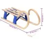 Trineo plegable de madera contrachapada 110 cm de vidaXL, Trineos - Ref: Foro24-93699, Precio: 63,38 €, Descuento: %
