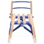 Trineo plegable con respaldo madera contrachapada 110 cm de vidaXL, Trineos - Ref: Foro24-93700, Precio: 102,29 €, Descuento: %