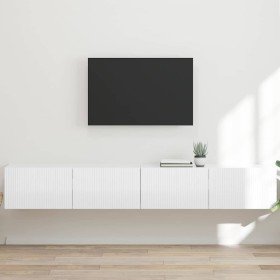 Mueble de TV Montado en la Pared 2 pcs Brillante en Muebles TV | Comprar online en Foru.es