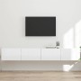 Mueble de TV Montado en la Pared 2 pcs Brillante en Muebles TV | Comprar online en Foru.es