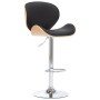 Taburete de cocina cuero sintético negro de vidaXL, Taburetes de cocina - Ref: Foro24-287412, Precio: 173,64 €, Descuento: %