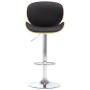 Taburete de cocina cuero sintético negro de vidaXL, Taburetes de cocina - Ref: Foro24-287412, Precio: 173,64 €, Descuento: %