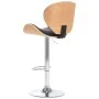 Taburete de cocina cuero sintético negro de vidaXL, Taburetes de cocina - Ref: Foro24-287412, Precio: 164,43 €, Descuento: %