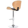 Taburete de cocina cuero sintético negro de vidaXL, Taburetes de cocina - Ref: Foro24-287412, Precio: 173,64 €, Descuento: %