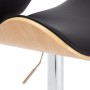 Taburete de cocina cuero sintético negro de vidaXL, Taburetes de cocina - Ref: Foro24-287412, Precio: 173,64 €, Descuento: %