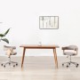 Sillas comedor giratorias 2 uds madera curvada tela gris taupe de vidaXL, Sillas de comedor - Ref: Foro24-3054905, Precio: 30...