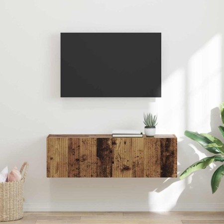 Mueble de TV Montado en la Pared Madera Vieja 60 x 31 x 29.5 cm en Muebles TV | Comprar online en Foru.es