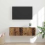 Mueble de TV Montado en la Pared Madera Vieja 60 x 31 x 29.5 cm en Muebles TV | Comprar online en Foru.es