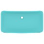 Lavabo rectangular de lujo cerámica verde claro mate 71x38 cm de vidaXL, Lavabos - Ref: Foro24-146958, Precio: 82,73 €, Descu...