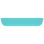 Lavabo rectangular de lujo cerámica verde claro mate 71x38 cm de vidaXL, Lavabos - Ref: Foro24-146958, Precio: 82,73 €, Descu...