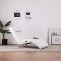 Diván de masaje con almohada de cuero sintético blanco de vidaXL, Divanes - Ref: Foro24-281285, Precio: 230,69 €, Descuento: %