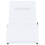 Diván de masaje con almohada de cuero sintético blanco de vidaXL, Divanes - Ref: Foro24-281285, Precio: 253,39 €, Descuento: %