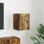 Mueble de TV Montado en la Pared Roble ahumado 30 x 31 x 40 cm en Muebles TV | Comprar online en Foru.es
