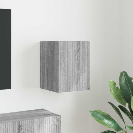 Mueble de TV Montado en la Pared Gris Sonoma 30 x 31 x 40 cm en Muebles TV | Comprar online en Foru.es
