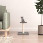 Poste rascador para gatos con plataforma gris claro 38 cm de vidaXL, Mobiliario para gatos - Ref: Foro24-171736, Precio: 17,7...