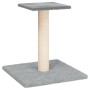 Poste rascador para gatos con plataforma gris claro 38 cm de vidaXL, Mobiliario para gatos - Ref: Foro24-171736, Precio: 17,7...