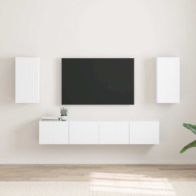Mueble de TV Montado en la Pared 2 pcs 30 x 31 x 60 cm en Muebles TV | Comprar online en Foru.es