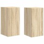 Mueble de TV Montado en la Pared 2 pcs Sonoma 30 x 31 x 60 cm en Muebles TV | Comprar online en Foru.es