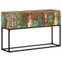 Mesa consola de madera maciza reciclada 120x30x75 cm de vidaXL, Mesas auxiliares - Ref: Foro24-320822, Precio: 139,90 €, Desc...
