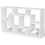 Estantería suspendida con 8 compartimentos blanco de vidaXL, Estantes y estanterías - Ref: Foro24-242548, Precio: 56,19 €, De...