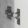 Mueble de TV Montado en la Pared Concreto 30 x 31 x 60 cm en Muebles TV | Comprar online en Foru.es