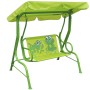 Balancín infantil de acero verde de vidaXL, Balancines de jardín - Ref: Foro24-41841, Precio: 116,67 €, Descuento: %