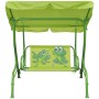 Balancín infantil de acero verde de vidaXL, Balancines de jardín - Ref: Foro24-41841, Precio: 116,67 €, Descuento: %