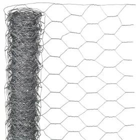 Nature Malla de alambre hexagonal 1x10 m 25 mm acero galvanizado de Nature, Paneles de vallas - Ref: Foro24-409373, Precio: 3...