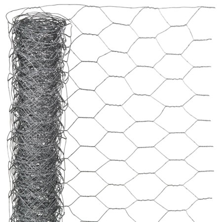 Nature Malla de alambre hexagonal 1x10 m 25 mm acero galvanizado de Nature, Paneles de vallas - Ref: Foro24-409373, Precio: 3...
