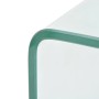 Mesa de centro de vidrio templado transparente 98x45x30 cm de vidaXL, Mesas de centro - Ref: Foro24-244189, Precio: 185,25 €,...