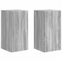 Mueble de TV Montado en la Pared 2 pcs Gris Sonoma en Muebles TV | Comprar online en Foru.es