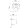 RIDDER Set de ducha alcachofa de masaje 8 ajustes St Lucia cromo 91110 de RIDDER, Cabezales de ducha - Ref: Foro24-421511, Pr...