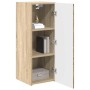 Mueble de TV Montado en la Pared Sonoma 30 x 31 x 80 cm en Muebles TV | Comprar online en Foru.es