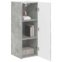 Mueble de TV Montado en la Pared 2 pcs Concreto 30 x 31 x 80 cm en Muebles TV | Comprar online en Foru.es