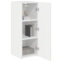 Mueble de TV Montado en la Pared Brillante 30 x 31 x 80 cm en Muebles TV | Comprar online en Foru.es