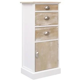 Armario auxiliar de madera de paulownia 38x28x86 cm de vidaXL, Cajoneras - Ref: Foro24-284075, Precio: 130,44 €, Descuento: %
