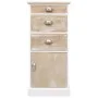 Paulownia wood auxiliary cabinet 38x28x86 cm by vidaXL, Drawers - Ref: Foro24-284075, Price: 130,44 €, Discount: %