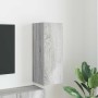 Mueble de TV Montado en la Pared Gris Sonoma 30 x 31 x 80 cm en Muebles TV | Comprar online en Foru.es