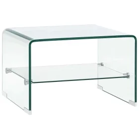 Transparent tempered glass coffee table 50x45x33 cm by vidaXL, Coffee table - Ref: Foro24-284744, Price: 148,10 €, Discount: %