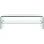 Tempered glass transparent coffee table 98x45x31 cm by vidaXL, Coffee table - Ref: Foro24-284745, Price: 241,27 €, Discount: %
