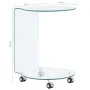 Mesa de centro de vidrio templado 45x40x58 cm de vidaXL, Mesas de centro - Ref: Foro24-284725, Precio: 154,71 €, Descuento: %