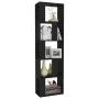Estantería/divisor madera contrachapada negro 45x24x159 cm de vidaXL, Librerías y estanterías - Ref: Foro24-800109, Precio: 6...