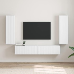 Mueble de TV Montado en la Pared 2 pcs 30 x 31 x 100 cm en Muebles TV | Comprar online en Foru.es