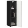 Mueble de TV Montado en la Pared 2 pcs Negro 30 x 31 x 100 cm en Muebles TV | Comprar online en Foru.es